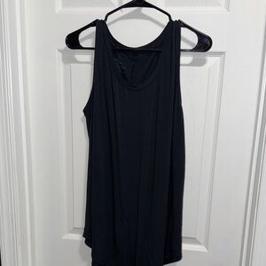 Bella Canvas Drapey Black Tank Top